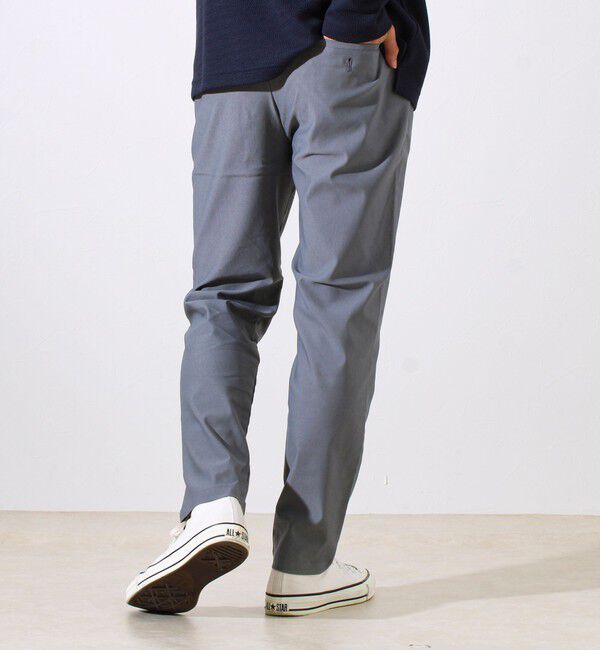 GLOSTER「【大人の美脚パンツ/S～XL展開】ミラクルストレッチ イージーパンツ」|チノ|