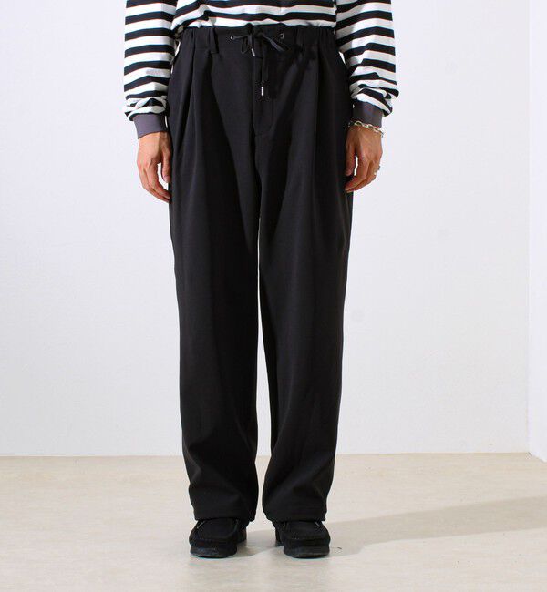 GLOSTER「【セットアップ対応】トリコットオールマイティパンツ」|チノ|