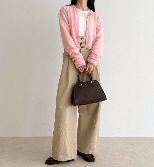 fredy emue「モヘヤ混ビスチェカーディガン」|カーディガン|