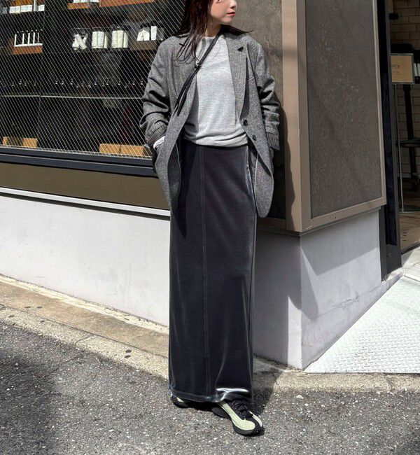 fredy emue「ベロアタイトスカート」|スカート|