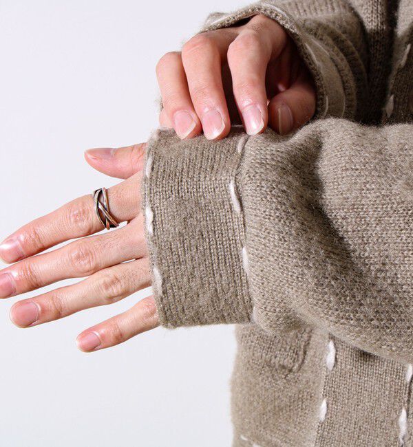 GLOSTER「【ユニセックス対応】ハンドステッチニットジャケット」|カーディガン|