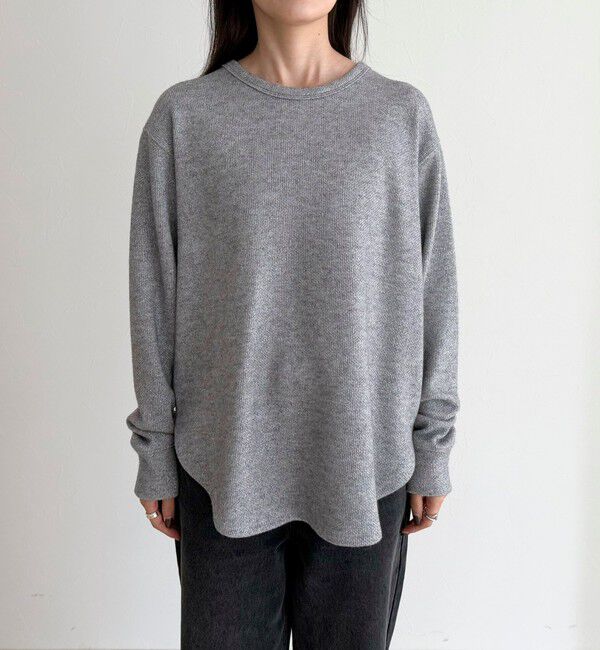 fredy emue「2WAYヘンリーラメプルオーバー」|Tシャツ・カットソー|