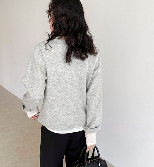 fredy emue「ポンチドット釦カーディガン」|カーディガン|