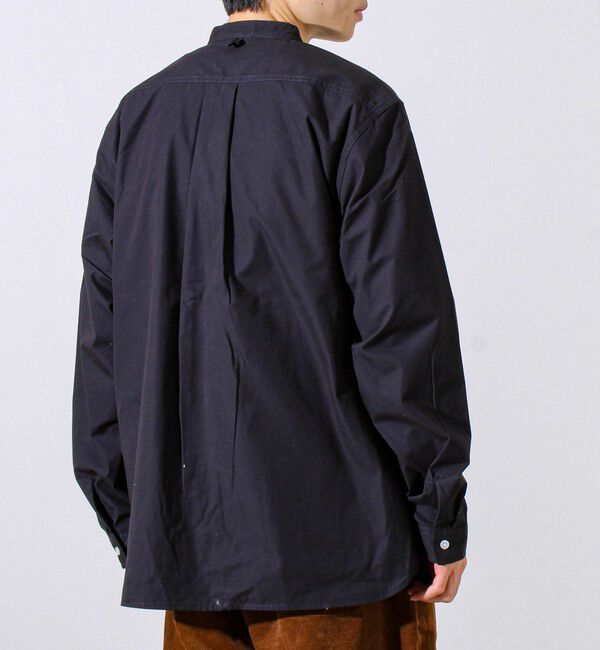 GLOSTER「【GEVACO/ゲバコ】起毛バンドカラーシャツ」|シャツ・ブラウス|