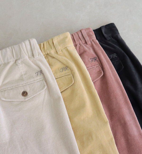 fredy emue「コーデュロイストレートパンツ」|チノ|