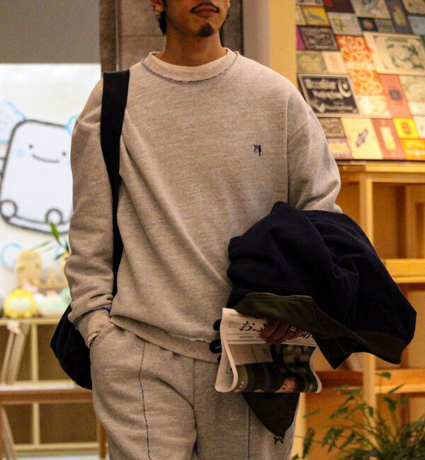 GLOSTER「【BOY BACK FANCYシリーズ】 スウェットプルオーバー」|スウェット・ジャージ|