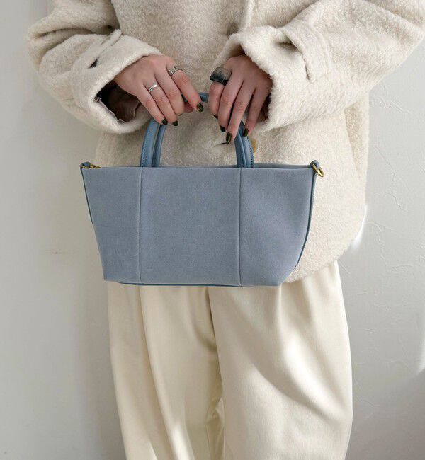 fredy emue「フェイクスエードミニトートバッグ」|ショルダー・メッセンジャー|