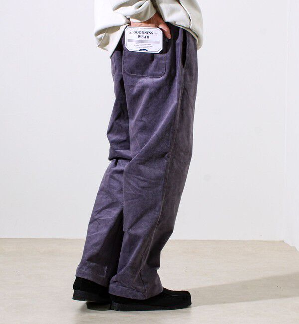 GLOSTER「【人気シリーズ/UNISEX/4サイズ/7色展開】GOODNESS コールパンツ」|チノ|