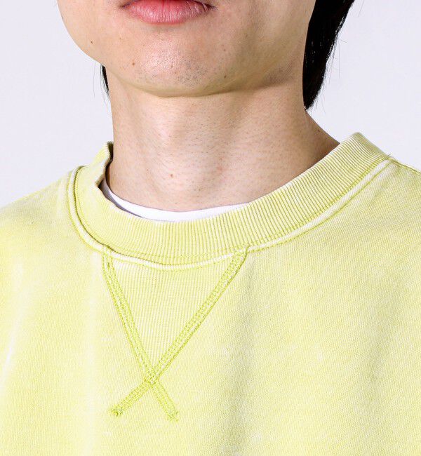 GLOSTER「【雪の色ムラ】カラフルスノーパウダー裏起毛スウェット」|スウェット・ジャージ|