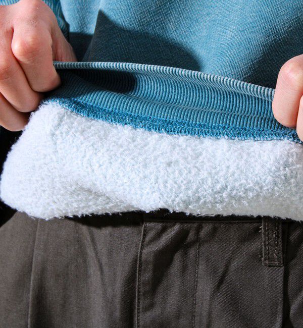 GLOSTER「【雪の色ムラ】カラフルスノーパウダー裏起毛スウェット」|スウェット・ジャージ|