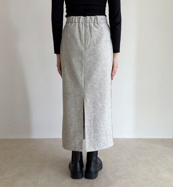 fredy emue「ソフトニットメルトンスカート」|スカート|