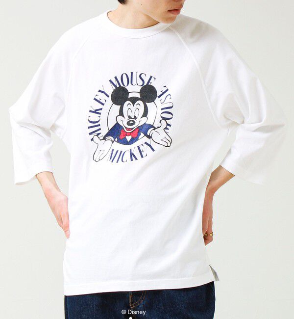 GLOSTER「【GOOD ROCK SPEED】MICKEY ラグランTシャツ」|Tシャツ・カットソー|