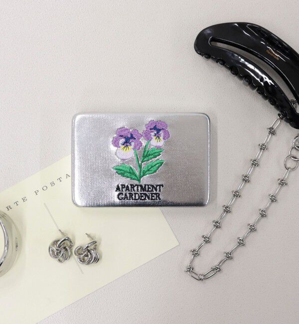 fredy emue「【JOli JOli/ジョリジョリ】刺しゅうスクエアケース」|ポーチ|