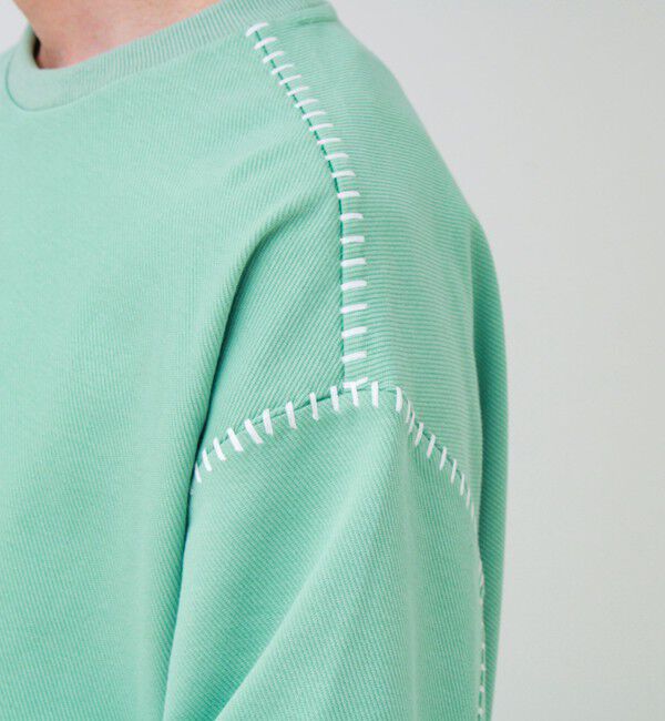 GLOSTER「【セットアップ対応】カルゼラダーステッチ クルーネックTシャツ」|Tシャツ・カットソー|