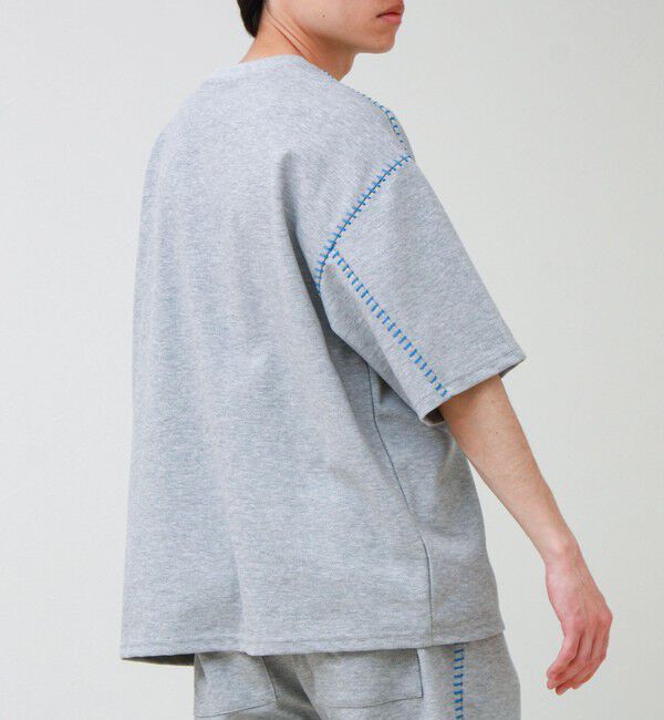 GLOSTER「【セットアップ対応】カルゼラダーステッチ クルーネックTシャツ」|Tシャツ・カットソー|