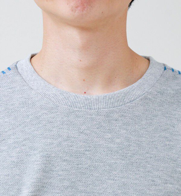 GLOSTER「【セットアップ対応】カルゼラダーステッチ クルーネックTシャツ」|Tシャツ・カットソー|