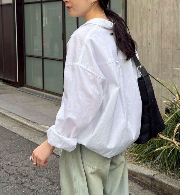 fredy emue「汗染み軽減加工シャツブルゾン」|シャツ・ブラウス|