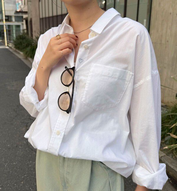 fredy emue「汗染み軽減加工シャツブルゾン」|シャツ・ブラウス|