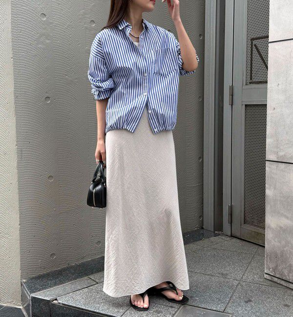 fredy emue「汗染み軽減加工シャツブルゾン」|シャツ・ブラウス|