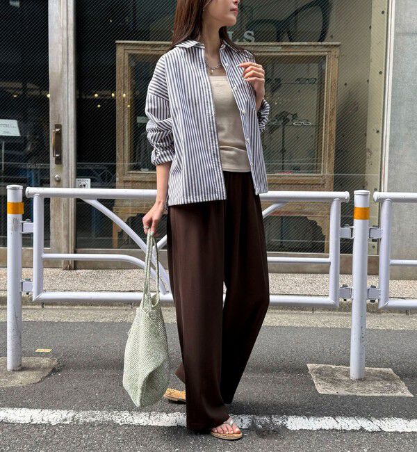 fredy emue「汗染み軽減加工シャツブルゾン」|シャツ・ブラウス|