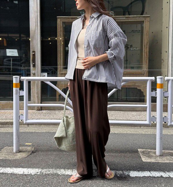 fredy emue「汗染み軽減加工シャツブルゾン」|シャツ・ブラウス|