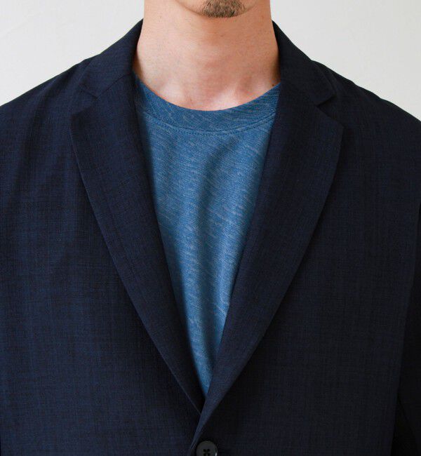 GLOSTER「【セットアップ対応】リネンライクキャンバスジャケット」|テーラードジャケット|