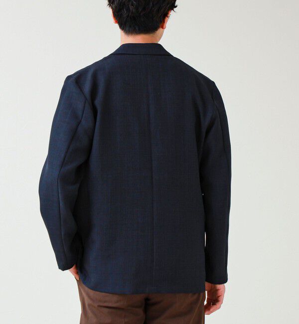 GLOSTER「【セットアップ対応】リネンライクキャンバスジャケット」|テーラードジャケット|