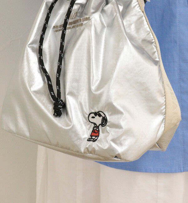 fredy emue「【PEANUTS/ピーナッツ】撥水巾着ショルダーバッグ」|ショルダー・メッセンジャー|