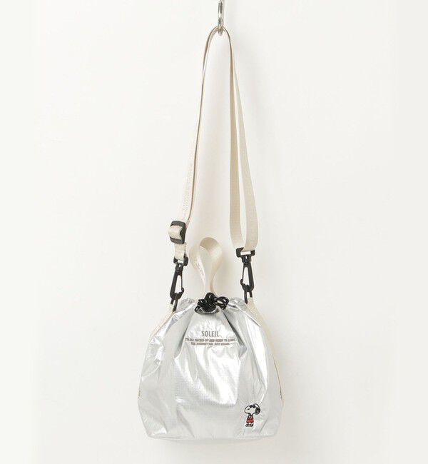 fredy emue「【PEANUTS/ピーナッツ】撥水巾着ショルダーバッグ」|ショルダー・メッセンジャー|