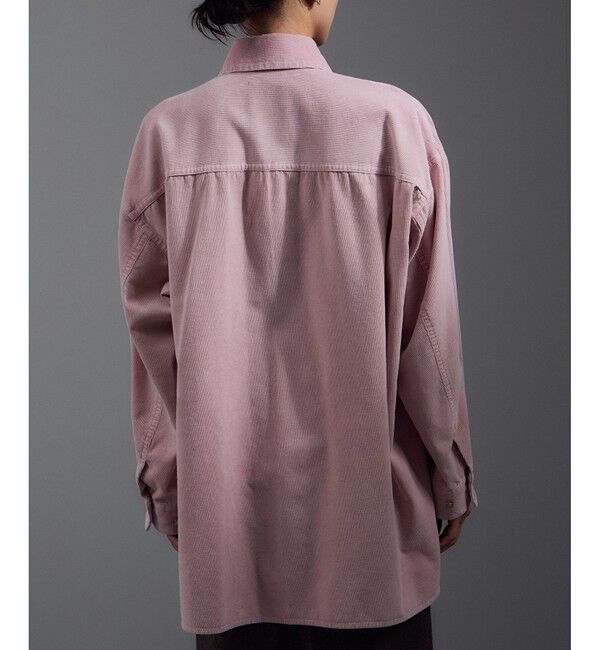 SALON adam et rope'「フェードコーデュロイオーバーシャツ / セットアップ対応」|シャツ・ブラウス|