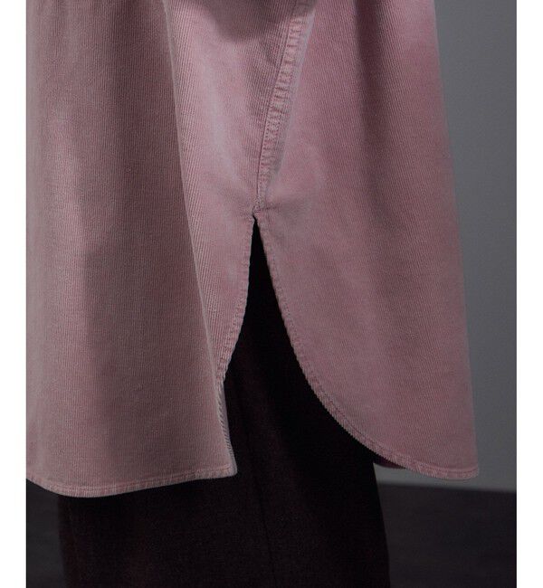 SALON adam et rope'「フェードコーデュロイオーバーシャツ / セットアップ対応」|シャツ・ブラウス|