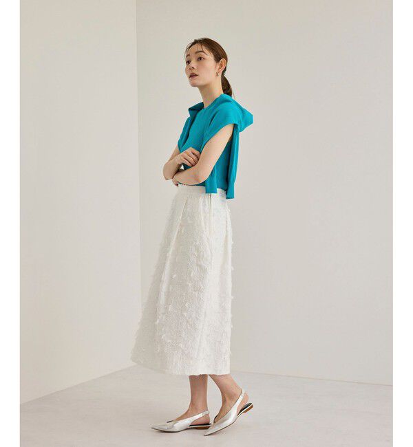 ROPE「コクーンジャガードスカート」|スカート|