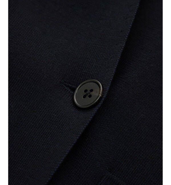 ROPE「シルクコットン総針ニットジャケット/イージーケア」|テーラードジャケット|