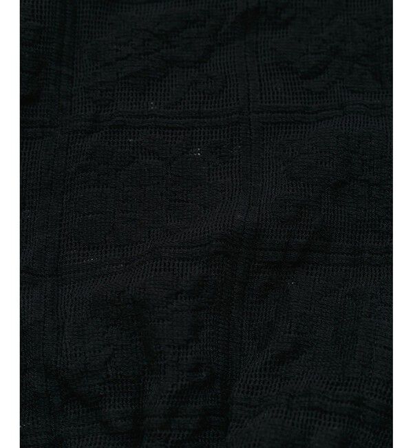 VIS「ドロストボリュームスリーブシャツ（レース・無地）」|シャツ・ブラウス|