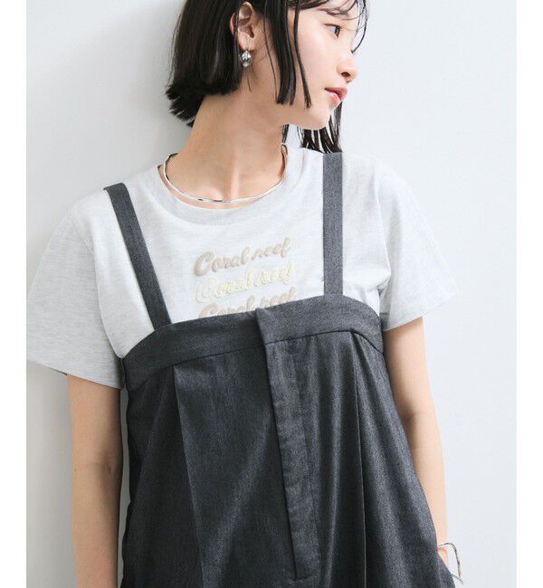 VIS「【Chocomoo】VIS別注グラフィックロゴTシャツ」|Tシャツ・カットソー|