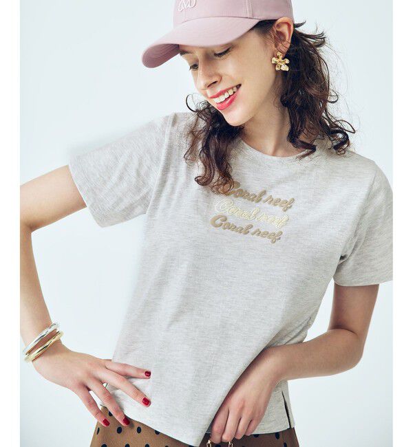 VIS「【Chocomoo】VIS別注グラフィックロゴTシャツ」|Tシャツ・カットソー|