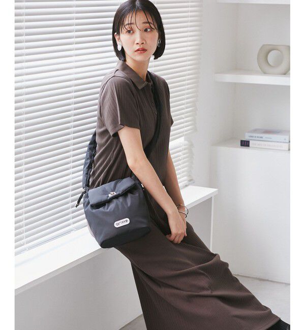 VIS「ポロ衿ランダムリブワンピース」|ワンピース|