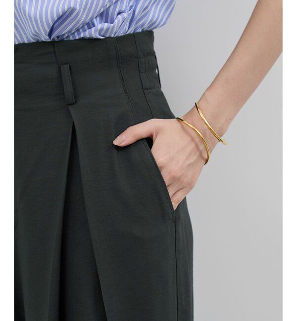 VIS「ボックスタックリラックスパンツ」|チノ|