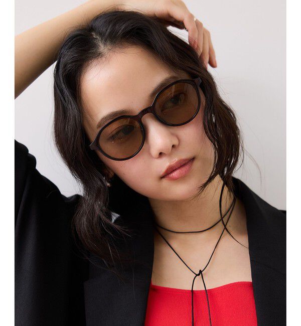 VIS「クラウンパント型カラーファッショングラス」|サングラス|ブラウン(20)