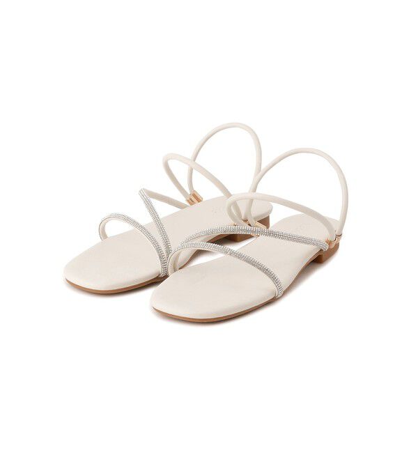 VIS「ラインストーンサンダル/2WAY」|サンダル|