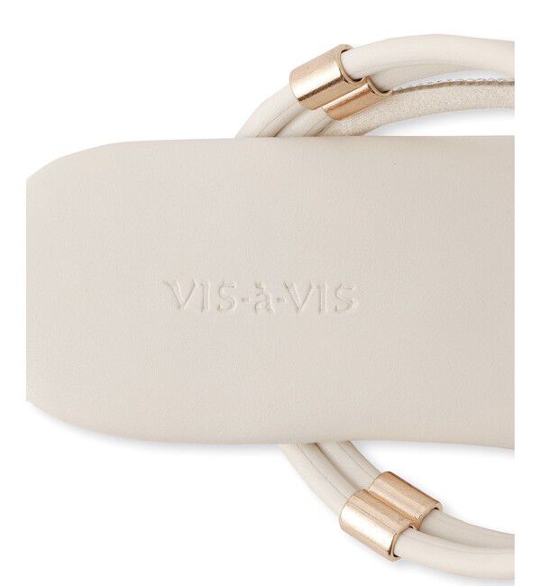 VIS「ラインストーンサンダル/2WAY」|サンダル|