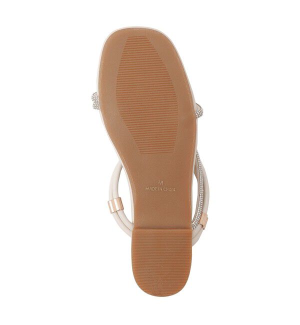 VIS「ラインストーンサンダル/2WAY」|サンダル|