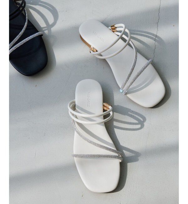 VIS「ラインストーンサンダル/2WAY」|サンダル|キナリ(16)