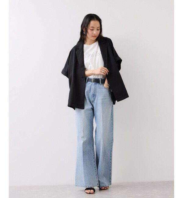 VIS「Light Airyシングルドルマンジャケット/UVケア・接触冷感・吸水速乾」|テーラードジャケット|