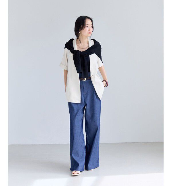 VIS「Light Airyシングルドルマンジャケット/UVケア・接触冷感・吸水速乾」|テーラードジャケット|