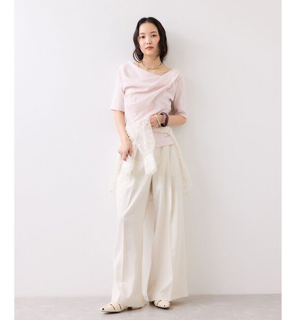 VIS「Light Airyセットアップパンツ/UVケア・接触冷感・吸水速乾」|チノ|