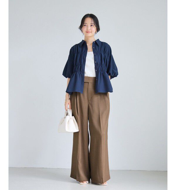 VIS「Light Airyセットアップパンツ/UVケア・接触冷感・吸水速乾」|チノ|