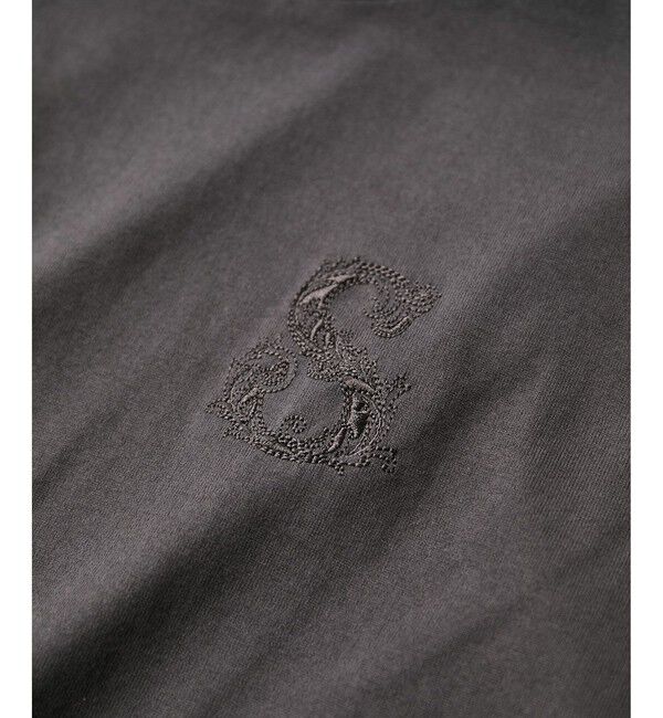 VIS「ボクシークロップド刺繍Tシャツ」|Tシャツ・カットソー|