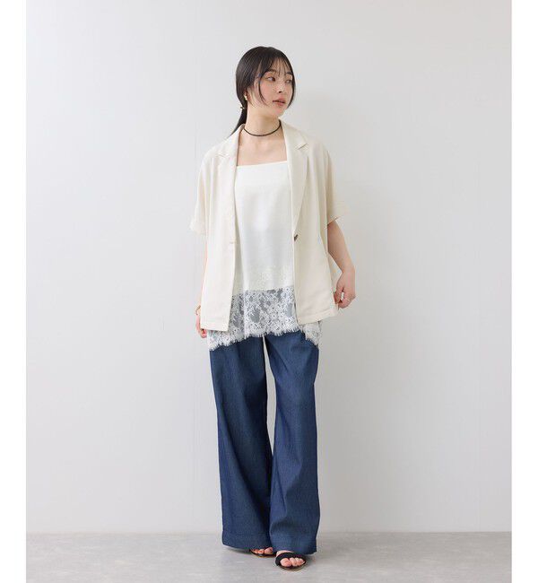 VIS「レースキャミソール」|キャミソール|