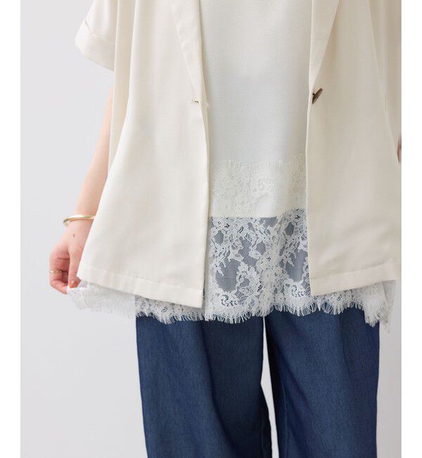 VIS「レースキャミソール」|キャミソール|